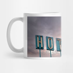 Vintage Sign at Sunrise Mug